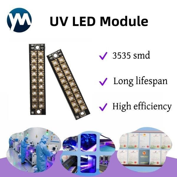 50W UV LED Curing Lamp Module for Printing - 365nm to 405nm