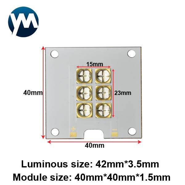 UV Light Module 60W High Power Module LED Module Light 6565 Lamp Beads ...