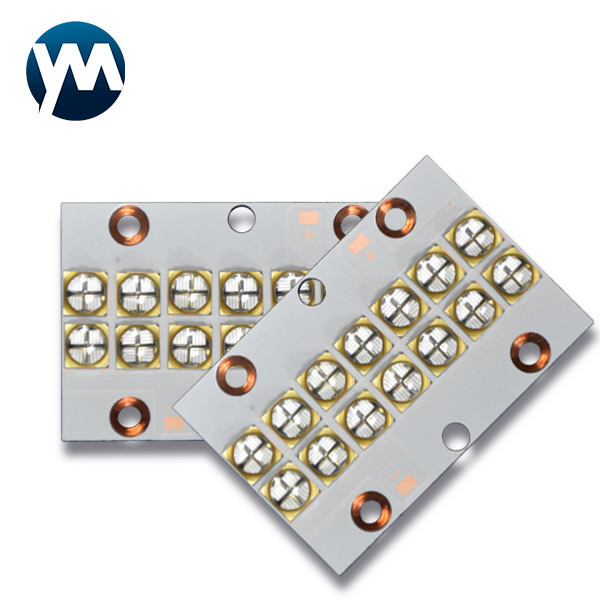 140W UV LED Curing Module with Quartz Lens - 365nm to 405nm