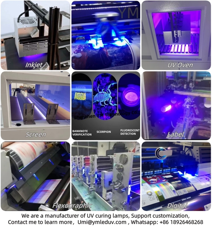 750W UV LED Curing Lamp for Screen Printing & Inkjet