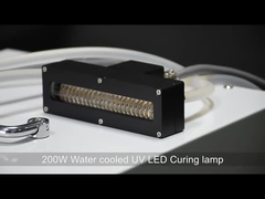 UV LED lamp 200W water cooled UV Curing